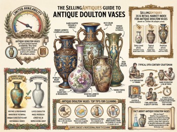 Antique Doulton Vases Guide Infographic
