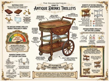 Antique Drinks Trolleys Guide Infographic