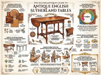 Antique English Sutherland Tables Guide Infographic