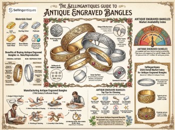 Antique Engraved Bangles Guide Infographic