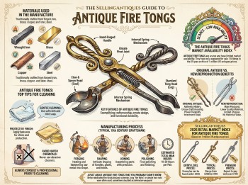 Antique Fire Tongs Guide Infographic