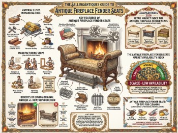 Antique Fireplace Fender Seats Guide Infographic
