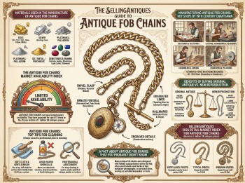 Antique Fob Chains Guide Infographic
