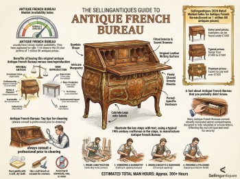 Antique French Bureau Guide Infographic