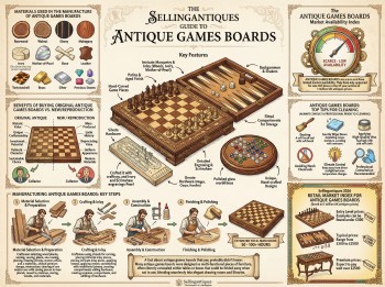 Antique Games Boards Guide Infographic