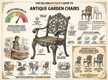Antique Garden Chairs Guide Infographic