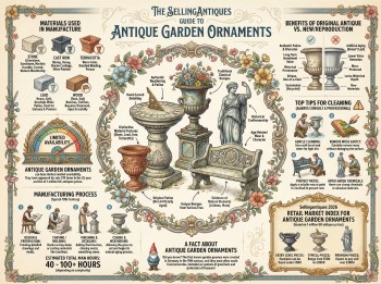 Antique Garden Ornaments Guide Infographic