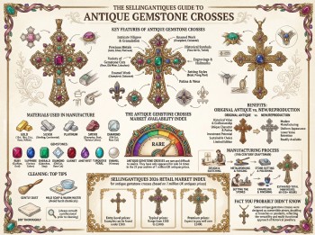 Antique Gemstone Crosses Guide Infographic