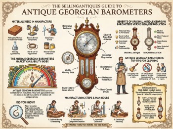 Antique Georgian Barometers Guide Infographic