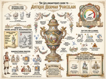 Antique German Porcelain Guide Infographic