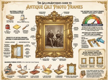 Antique Gilt Photo Frames Guide Infographic