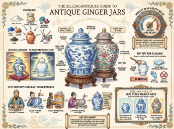 Antique Ginger Jars Guide Infographic