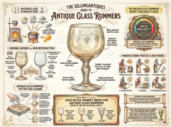 Antique Glass Rummers Guide Infographic
