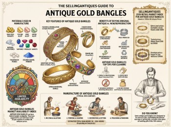 Antique Gold Bangles Guide Infographic
