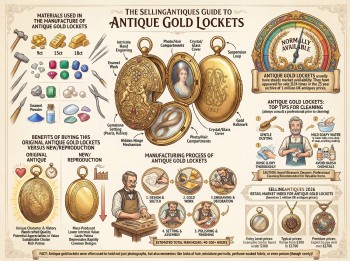 Antique Gold Lockets from 26 Shops