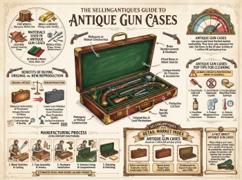 Antique Gun Cases Guide Infographic