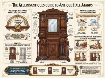 Antique Hall Stands Guide Infographic