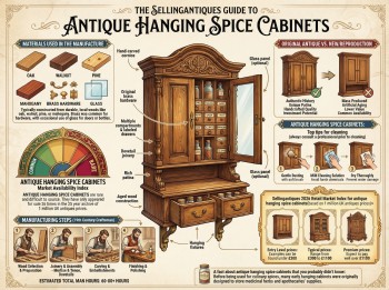 Antique Hanging Spice Cabinets Guide Infographic