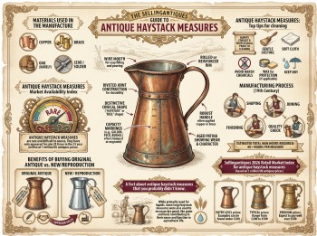 Antique Haystack Measures Guide Infographic
