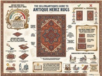 Antique Heriz Rugs Guide Infographic