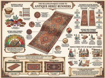 Antique Heriz Runners Guide Infographic