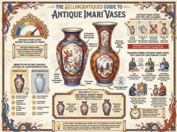 Antique Imari Vases Guide Infographic