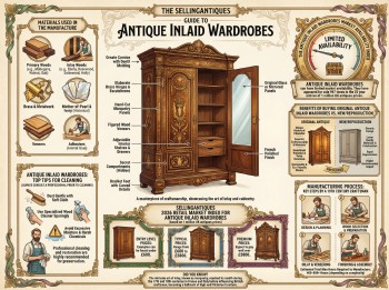 Antique Inlaid Wardrobes Guide Infographic