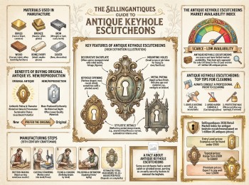 Antique Keyhole Escutcheons Guide Infographic