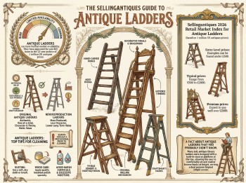 Antique Ladders Guide Infographic