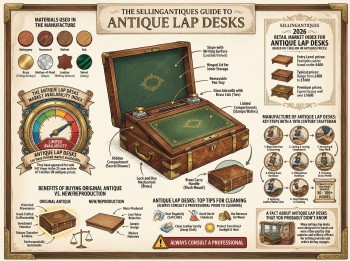 Antique Lap Desks Guide Infographic