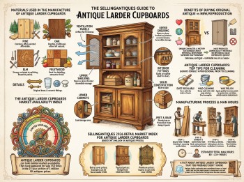 Antique Larder Cupboards Guide Infographic