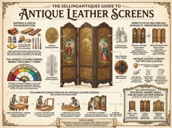 Antique Leather Screens Guide Infographic
