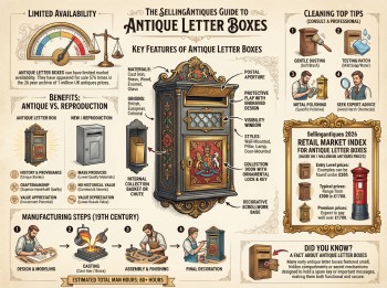 Antique Letter Boxes Guide Infographic