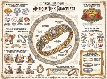Antique Link Bracelets Guide Infographic