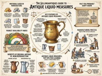 Antique Liquid Measures Guide Infographic