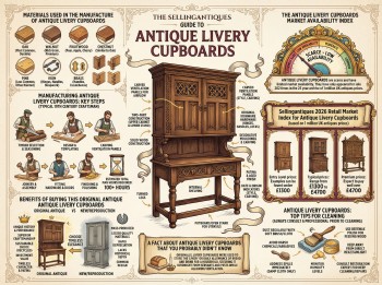 Antique Livery Cupboards Guide Infographic