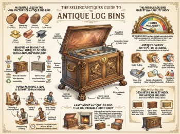 Antique Log Bins Guide Infographic