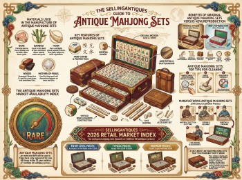 Antique Mahjong Sets Guide Infographic