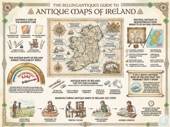 Antique Maps Of Ireland Guide Infographic