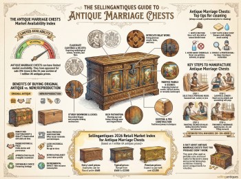 Antique Marriage Chests Guide Infographic