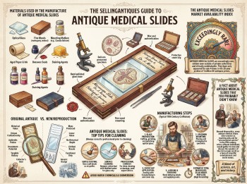 Antique Medical Slides Guide Infographic