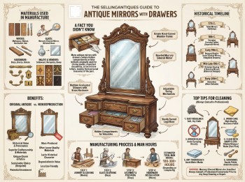 Antique Mirrors With Drawers Guide Infographic