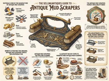 Antique Mud Scrapers Guide Infographic