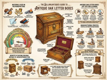 Antique Oak Letter Boxes Guide Infographic
