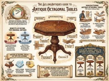 Antique Octagonal Tables Guide Infographic