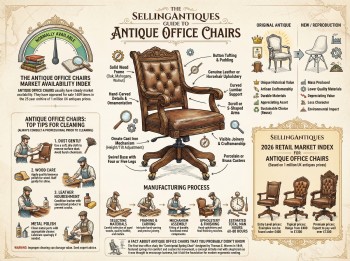 Antique Office Chairs Guide Infographic