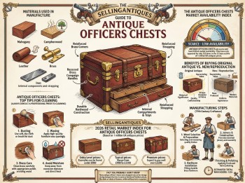 Antique Officers Chests from 42 Shops
