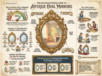 Antique Oval Mirrors Guide Infographic