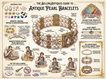 Antique Pearl Bracelets Guide Infographic