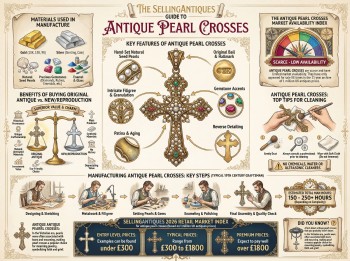 Antique Pearl Crosses Guide Infographic